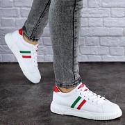 Женские кеды Fashion Inky 1797 39 размер 24 см Белый Житомир