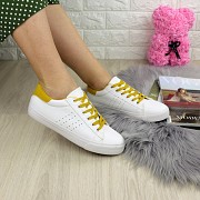 Женские кеды Fashion Karol 1223 39 размер 25 см Белый Житомир