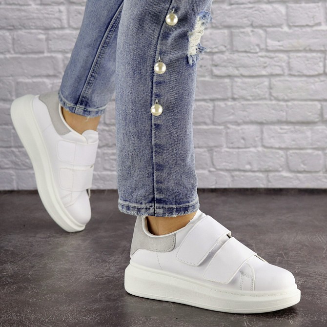 Женские кеды Fashion Keeks 1456 36 размер 23,5 см Белый 40 Житомир - изображение 1