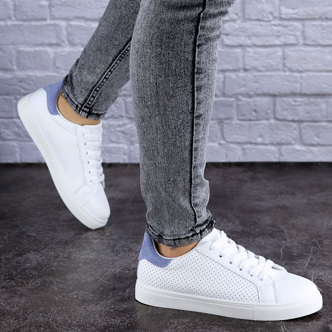 Женские кеды Fashion Nico 1865 40 размер 24,5 см Белый Житомир - изображение 1