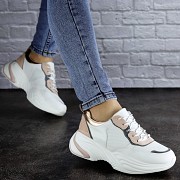 Женские кроссовки Fashion Bread 1924 37 размер 23,5 см Белый Житомир