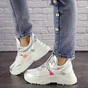 Женские кроссовки Fashion Cosmos 1234 39 размер 24 см Белый Житомир