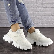 Женские кроссовки Fashion Czar 1645 36 размер 22,5 см Белый Житомир