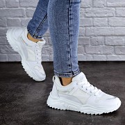 Женские кроссовки Fashion Doby 1938 40 размер 25 см Белый Житомир