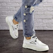 Женские кроссовки Fashion Dusty 1616 39 размер 23,5 см Белый Житомир
