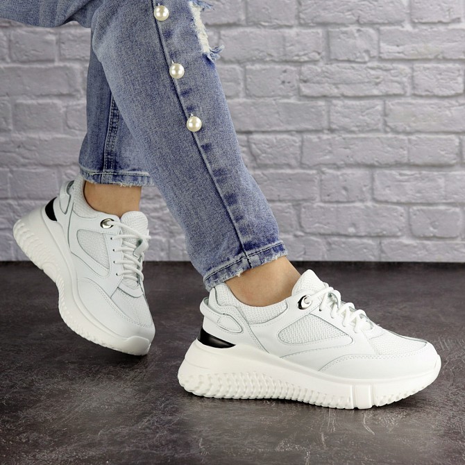 Женские кроссовки Fashion Jagger 1633 38 размер 24,5 см Белый Житомир - изображение 1