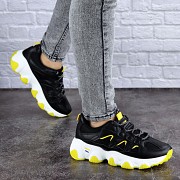 Женские кроссовки Fashion Murray 1870 36 размер 22,5 см Черный Житомир