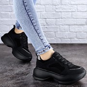 Женские кроссовки Fashion Negrita 2056 39 размер 24,5 см Черный Житомир