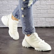 Женские кроссовки Fashion Nicky 1498 41 размер 25 см Белый Житомир