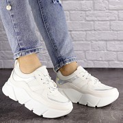 Женские кроссовки Fashion Yedi 1377 37 размер 23,5 см Белый Житомир