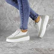 Кеды женские Fashion Ether 2269 38 размер 24 см Белый Житомир