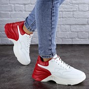 Кроссовки женские Fashion Ginny 2127 39 размер 24,5 см Белый Житомир