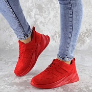 Кроссовки женские Fashion Robby 2148 36 размер 23 см Красный Житомир