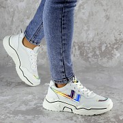 Кроссовки женские Fashion Uma 2153 36 размер 22,5 см Белый Житомир