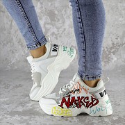 Сникеры женские Fashion Simon 2222 39 размер 24,5 см Белый Житомир