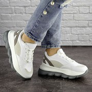 Женские кроссовки Fashion Bubbles 1642 39 размер 24 см Белый Житомир
