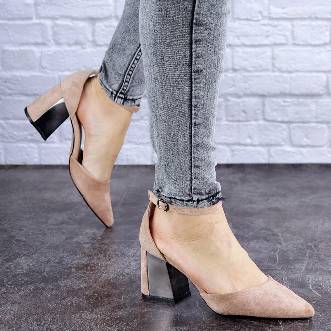 Женские босоножки Fashion Flurry 1791 36 размер 23,5 см Бежевый Житомир - изображение 1