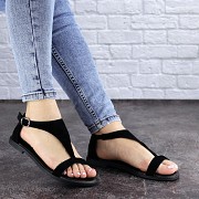 Женские босоножки Fashion Ginny 1980 39 размер 25,5 см Черный Житомир