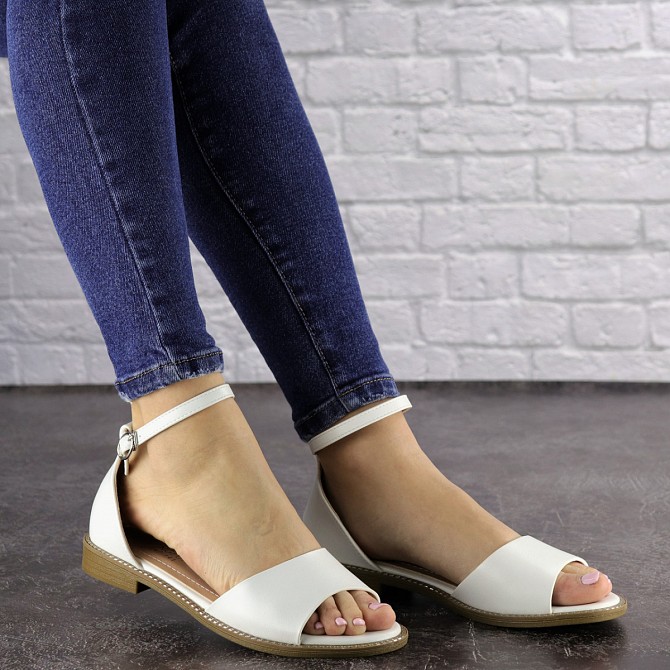 Женские босоножки Fashion Henry 1551 39 размер 25 см Белый Житомир - изображение 1