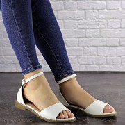 Женские босоножки Fashion Henry 1551 38 размер 24,5 см Белый 40 Житомир