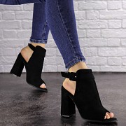 Женские босоножки Fashion Jackson 1566 38 размер 24,5 см Черный Житомир