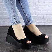 Женские туфли Fashion Ellsie 1940 39 размер 25 см Черный Житомир