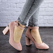 Женские туфли на каблуке Fashion Milly 2010 38 размер 24,5 см Розовый Житомир