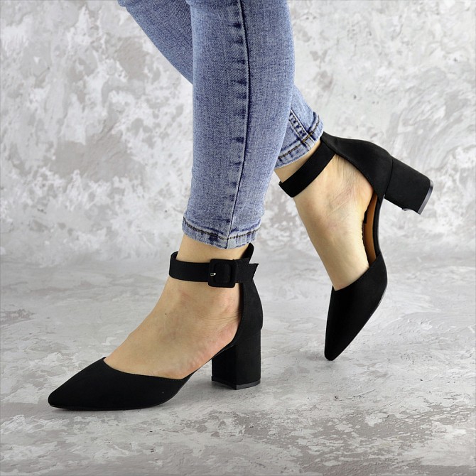 Туфли женские Fashion Raj 2469 36 размер 23,5 см Черный Житомир - изображение 1