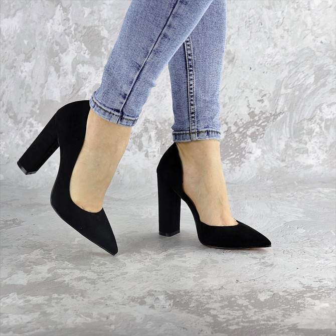 Туфли женские Fashion Ren 2467 38 размер 24,5 см Черный Житомир - изображение 1