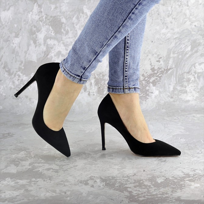 Туфли женские Fashion Tia 2451 36 размер 23,5 см Черный Житомир - изображение 1