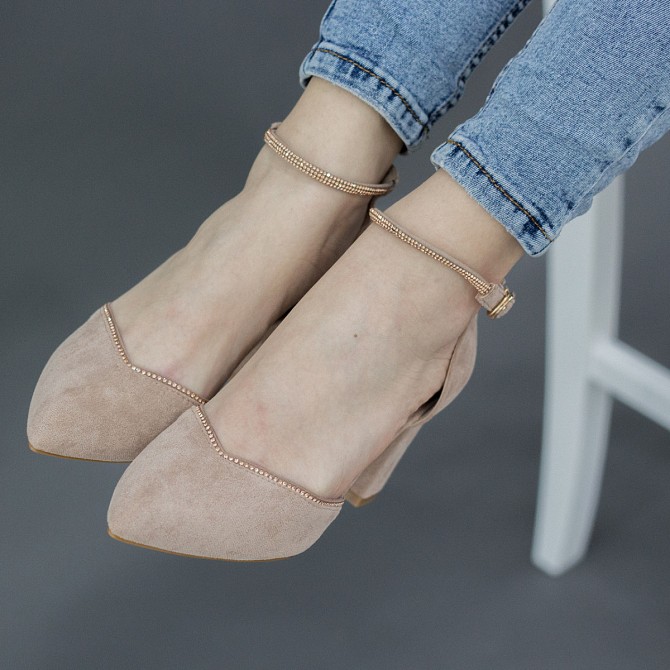 Туфли женские Fashion Wabba 2763 40 размер 25,5 см Бежевый Житомир - изображение 1