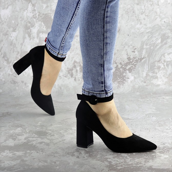 Туфли женские Fashion Winsor 2442 40 размер 25,5 см Черный Житомир - изображение 1