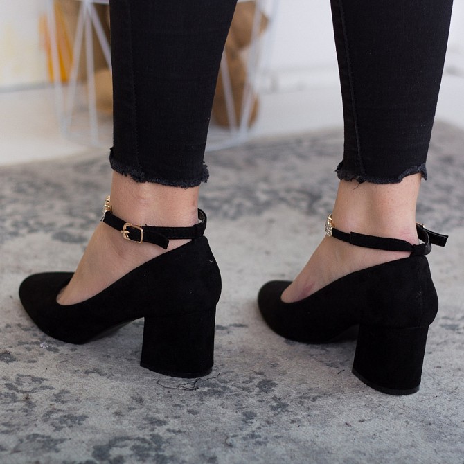 Туфли женские Fashion Xit 2563 36 размер 23,5 см Черный Житомир - изображение 1