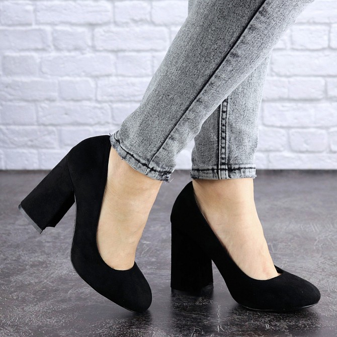 Туфли женские Fashion Vanilla 1345 40 размер 25,5 см Черный Житомир - изображение 1