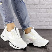 Женские кроссовки Fashion Faithful 1514 38 размер 24,5 см Белый Житомир