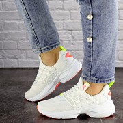 Женские кроссовки Fashion Iggy 1519 36 размер 23 см Белый Житомир
