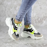 Женские кроссовки Fashion Jacob 1303 38 размер 24 см Белый Житомир