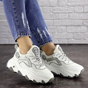 Женские кроссовки Fashion Lark 1667 38 размер 23,5 см Белый Житомир