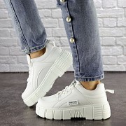 Женские кроссовки Fashion Lola 1298 40 размер 25 см Белый Житомир