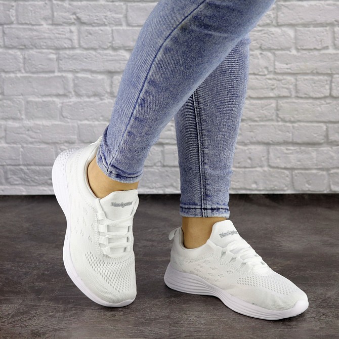 Женские кроссовки Fashion Ninou 1470 37 размер 23,5 см Белый Житомир - изображение 1