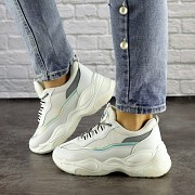 Женские кроссовки Fashion Noiraud 1496 38 размер 24,5 см Белый Житомир