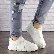Женские кроссовки Fashion Ollie 1543 36 размер 22,5 см Белый Житомир