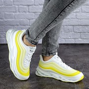 Женские кроссовки Fashion Olly 1859 37 размер 23 см Белый Житомир