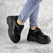 Женские кроссовки Fashion Paige 1372 39 размер 24,5 см Черный Житомир