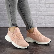 Женские кроссовки Fashion Pink 1129 39 размер 24,5 см Пудра Житомир