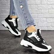 Женские кроссовки Fashion Rafael 1373 39 размер 24 см Черный Житомир