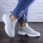 Женские кроссовки Fashion Ripple 1730 36 размер 23,5 см Серый Житомир