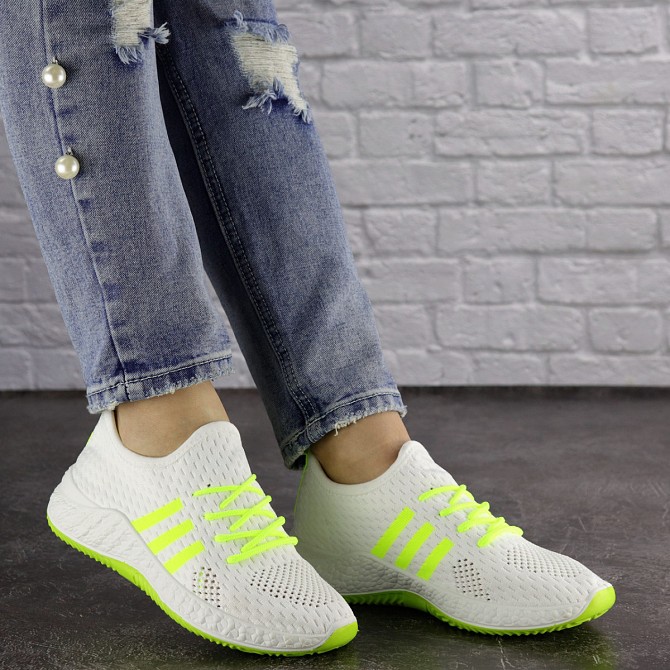 Женские кроссовки Fashion Sunny 1579 38 размер 24 см Белый Житомир - изображение 1
