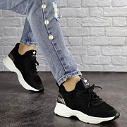 Женские кроссовки Fashion Tyson 1432 38 размер 24 см Черный Житомир