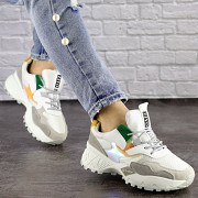 Женские кроссовки Fashion Ulysse 1474 36 размер 23 см Белый Житомир